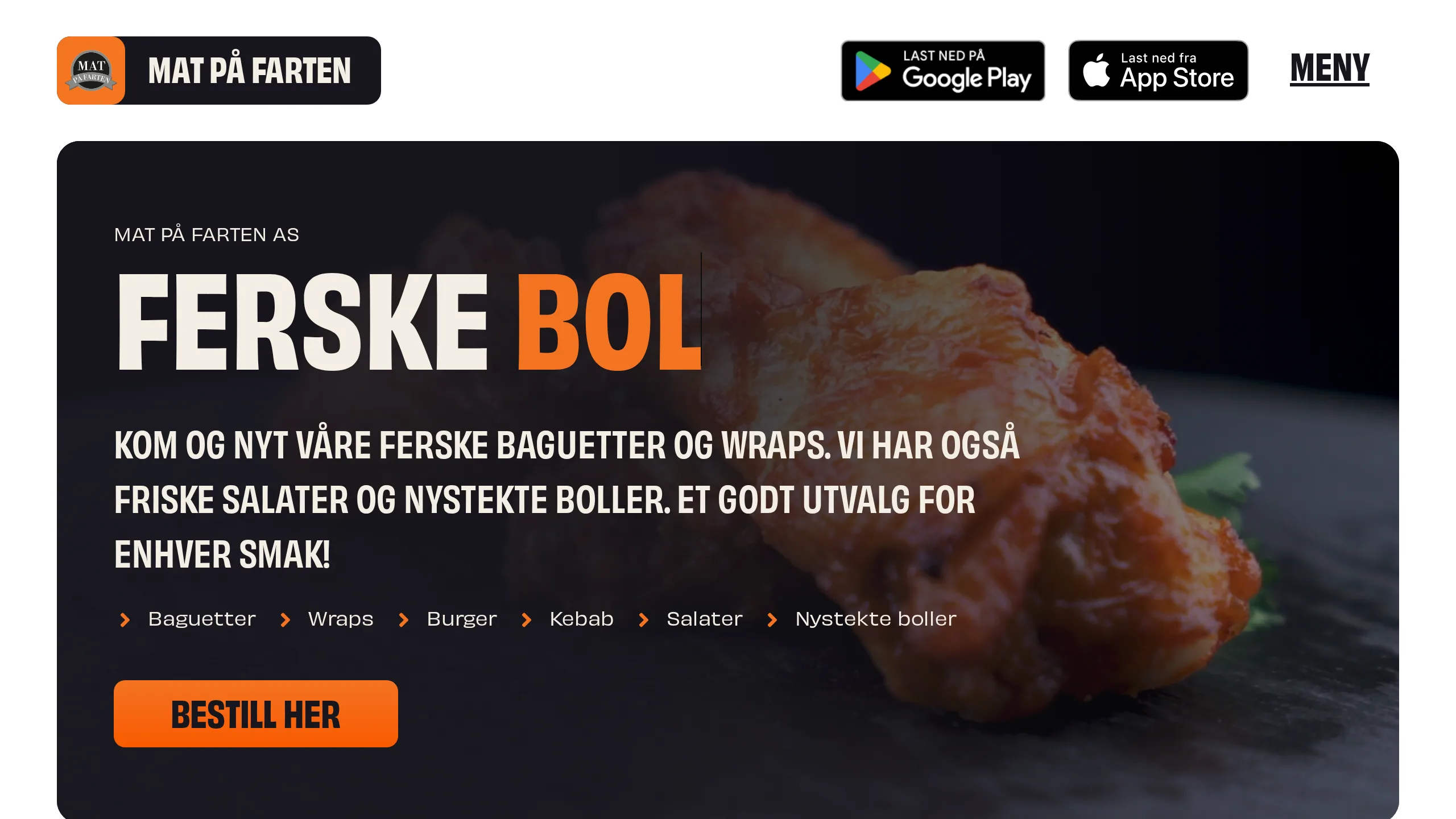 Forsiden på matpaafarten.no