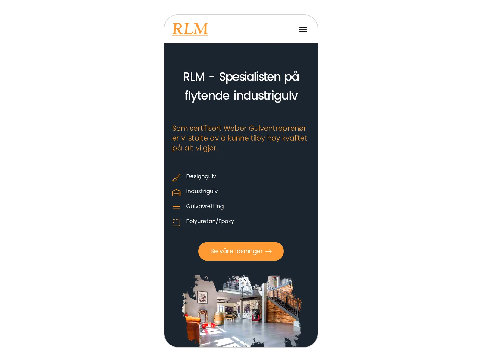 Skjermbilde av rlm.no